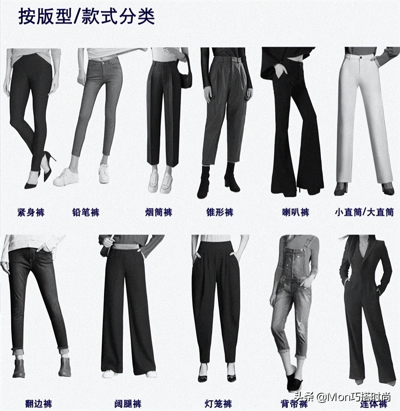 不同腿型裤子怎么搭配鞋子,不同类型裤子怎么挑