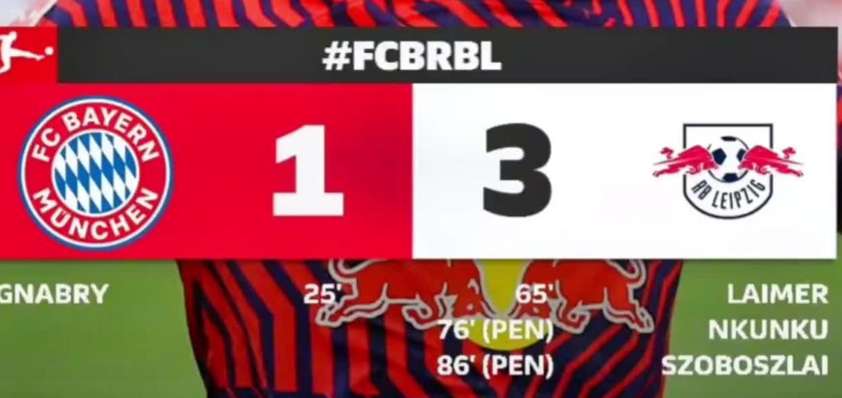 拜仁让出榜首，能否再创神奇！