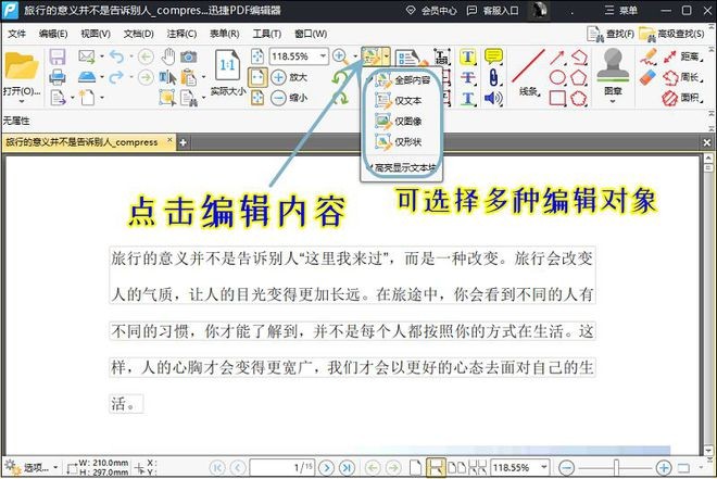 pdf转换成word后怎么编辑文字,如何pdf修改名称