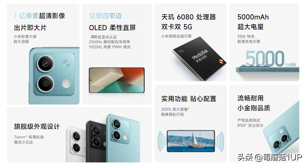 红米note13升级了什么,红米note115g升级miui13