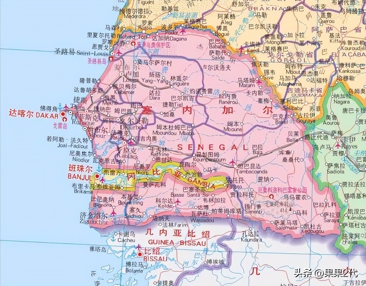 看世界杯，学世界地理#4塞内加尔