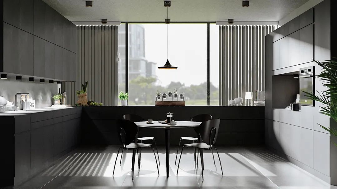 开放式厨房油烟隔断帘怎么处理,想做开放式厨房又怕油烟咋办