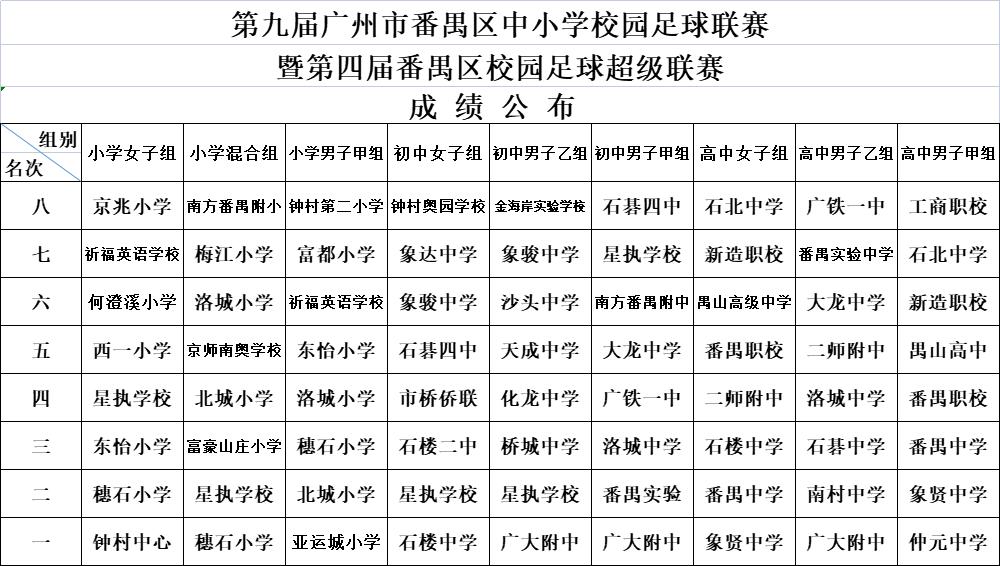 绿茵点燃梦想足球比赛,番禺区2024年校园足球联赛