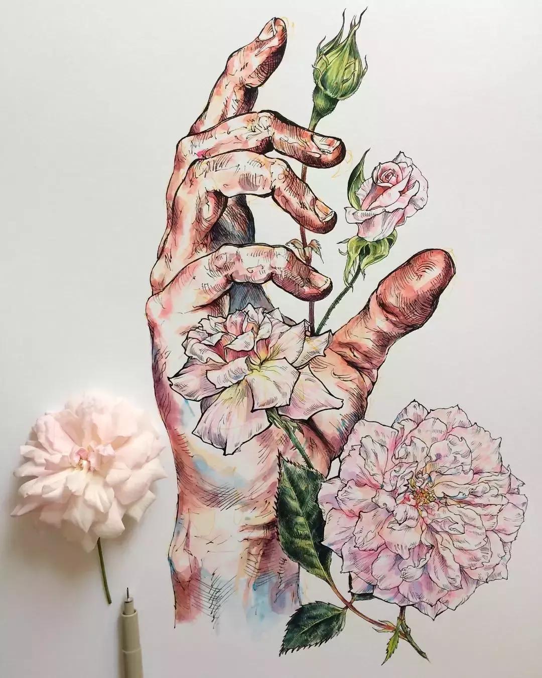 把手张开,才能争取更多机会,把手合隆,就能牢牢把握住机遇