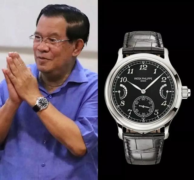 柬埔寨首相洪森的名表,柬埔寨首相洪森戴什么手表