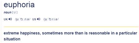 感到一阵狂喜用英语怎么说,激动发狂的英语怎么说