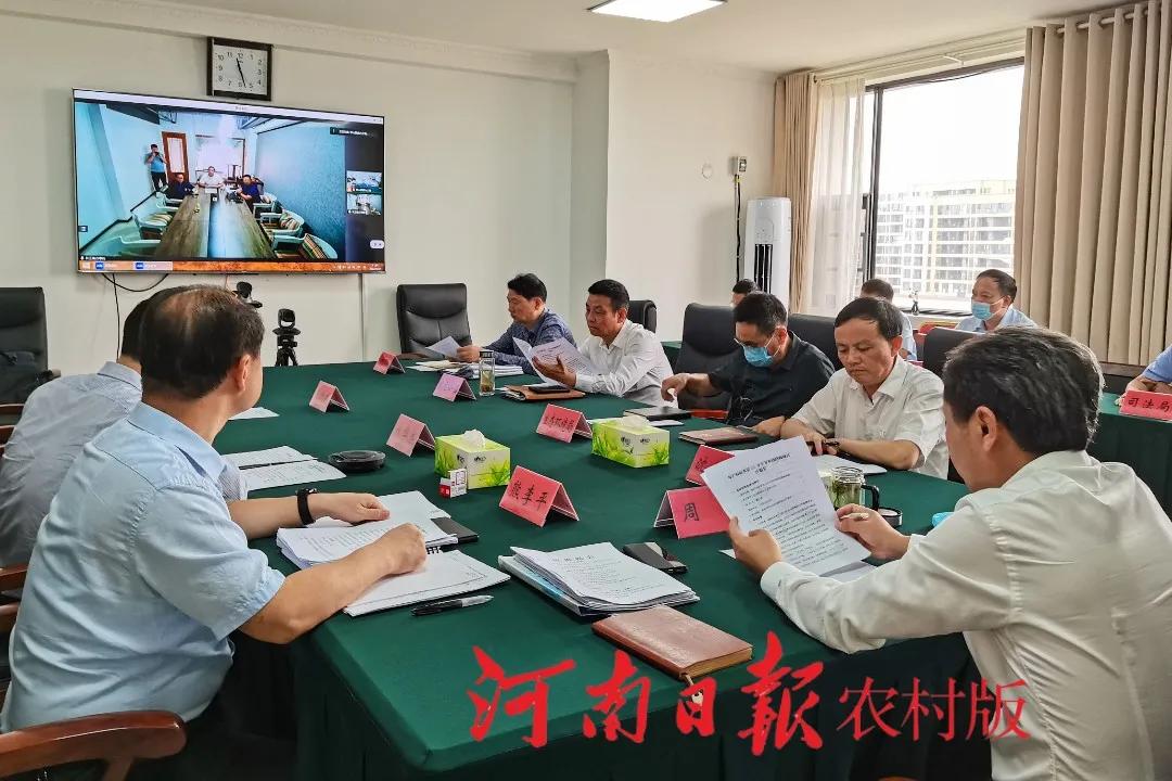 罗山：线上云洽谈招商不断档