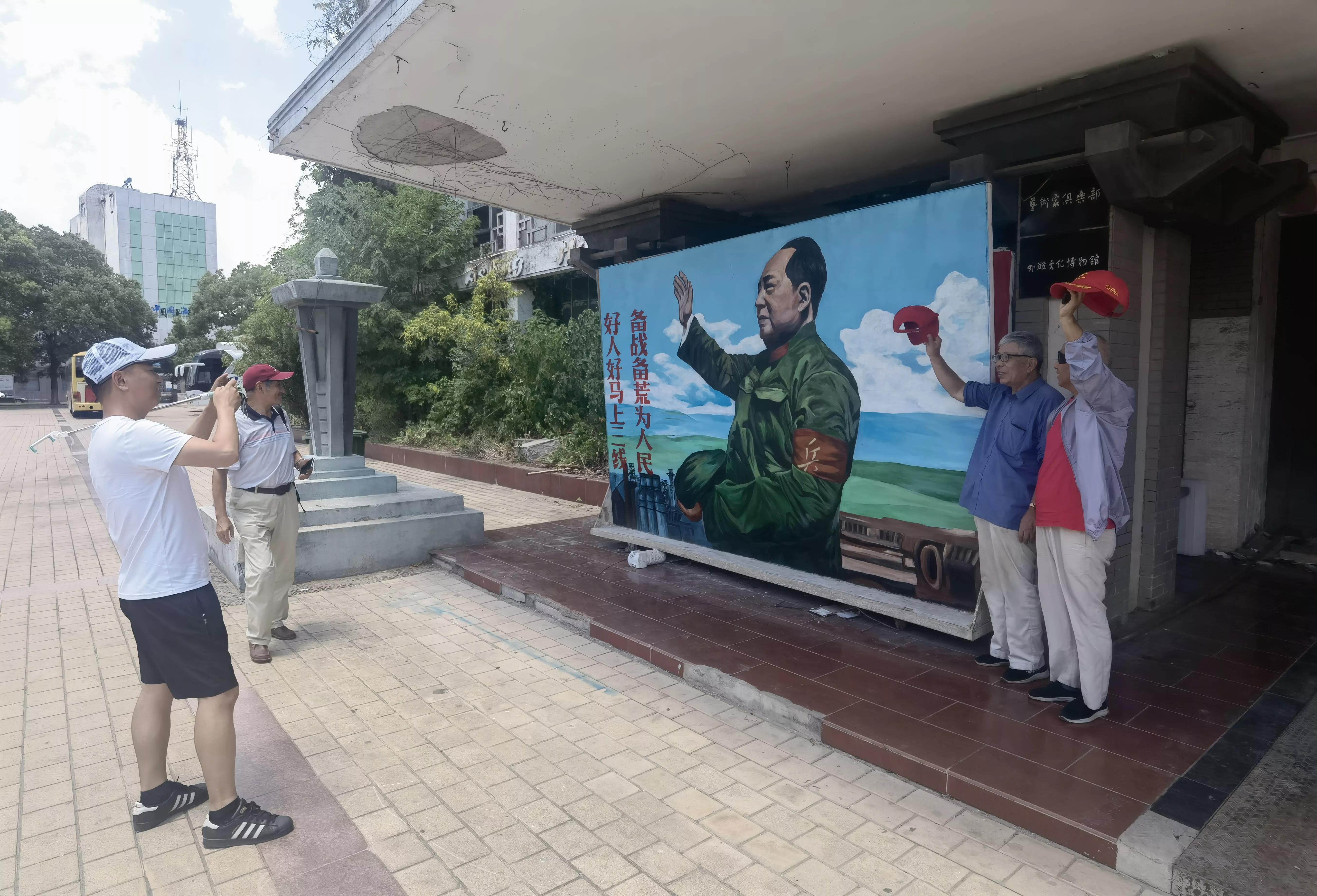 我们来到长江边池口的池州港码头怀旧