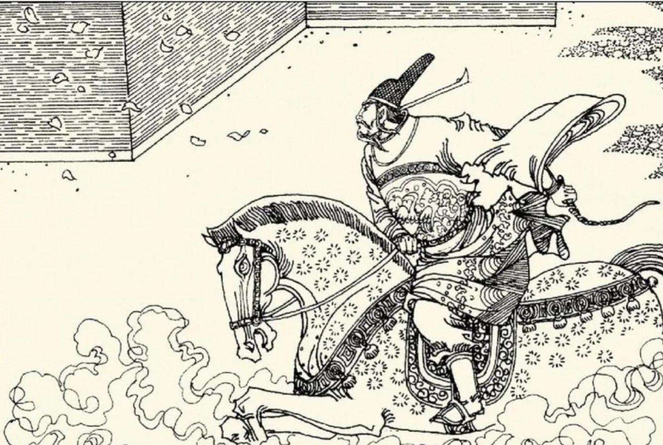 无能昏君要斩包公，一见八贤王拿出打王金锏，仁宗赶紧跪地求饶