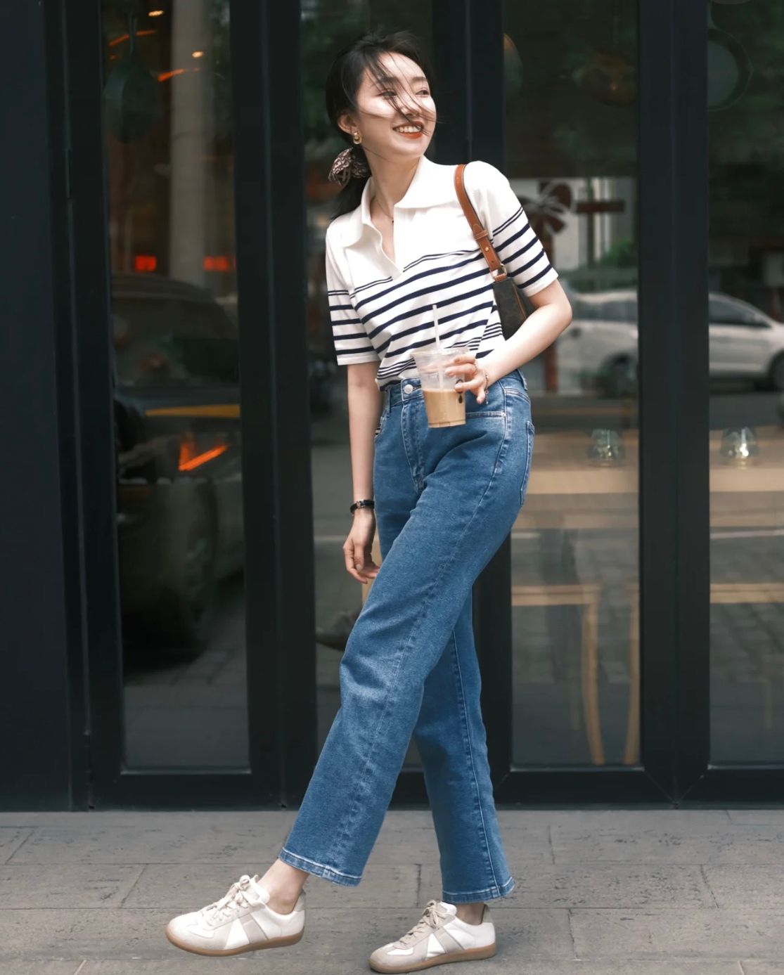 怎么选条纹衫显瘦,条纹衫怎么选显瘦好看