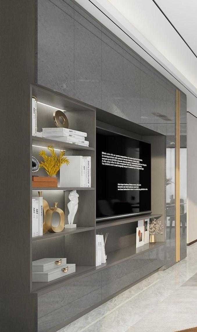 一整面墙电视柜效果图,整面电视柜的优缺点