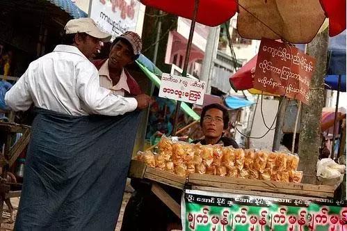 缅甸笼基筒裙,缅甸美女为何都爱穿筒裙