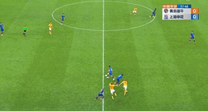 鲁能泰山上港陈蒲进球,陈蒲补时凌空斩破门
