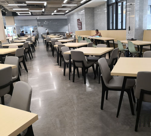 食堂桌椅哪家好,食堂餐厅专用桌椅尺寸