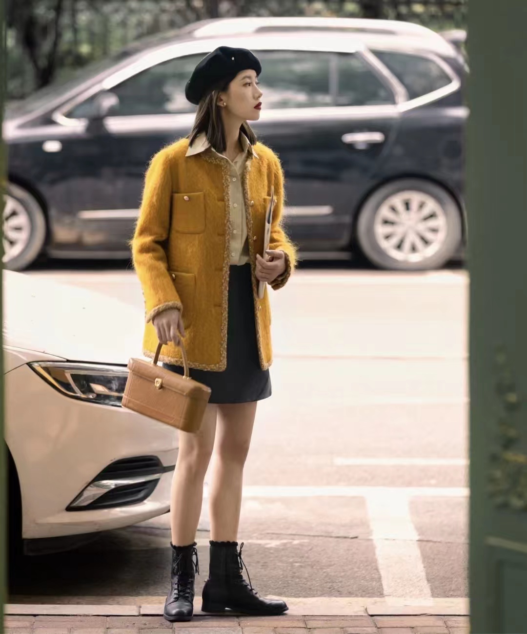 法式穿搭高级气质40岁,27套最时髦的优雅法式风穿搭