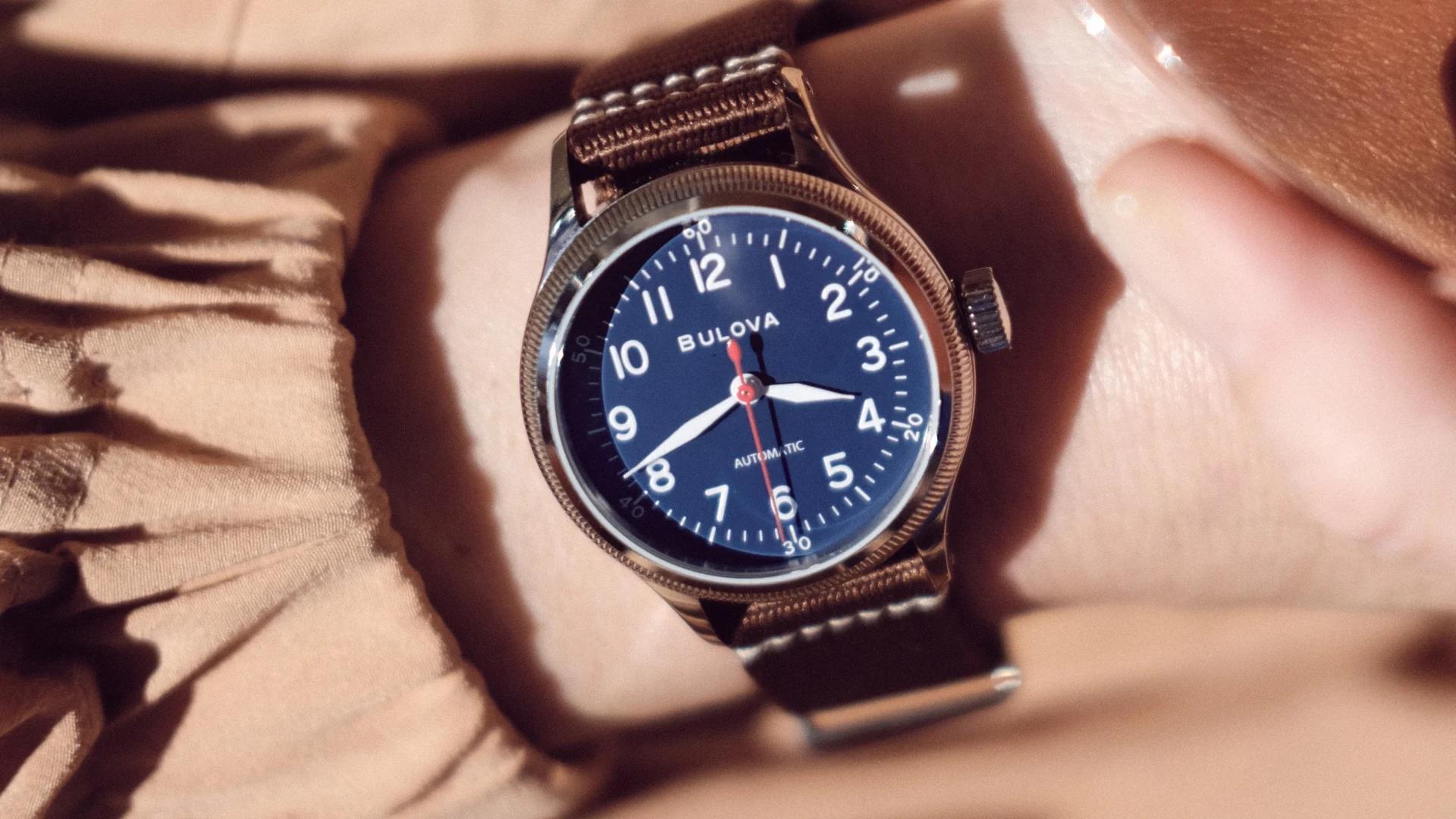 宝路华手表蓝色之星,宝路华计时腕表