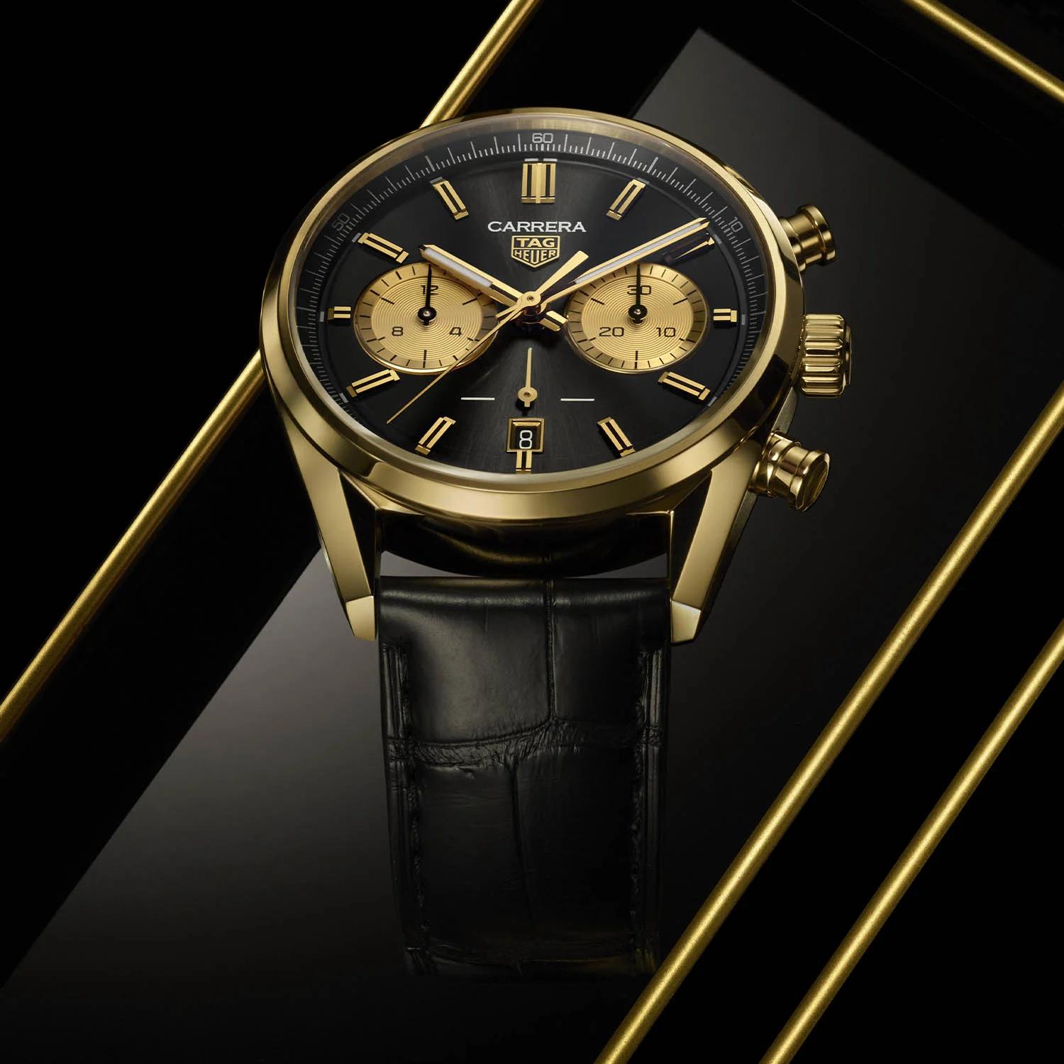 泰格豪雅卡雷拉金表,泰格豪雅卡莱拉39mm表盘限量500