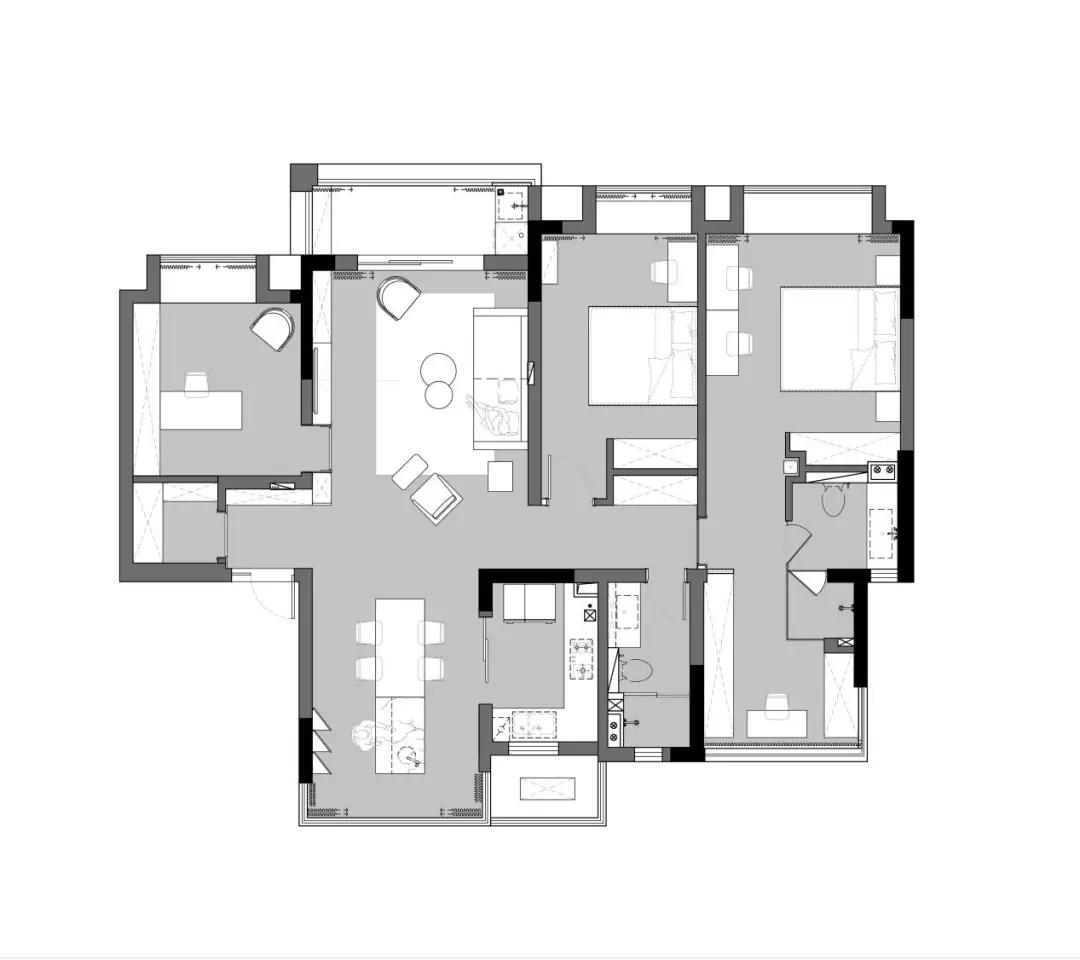 极简风下,硬朗风也能拥有柔和美丨AcquisitionStudio