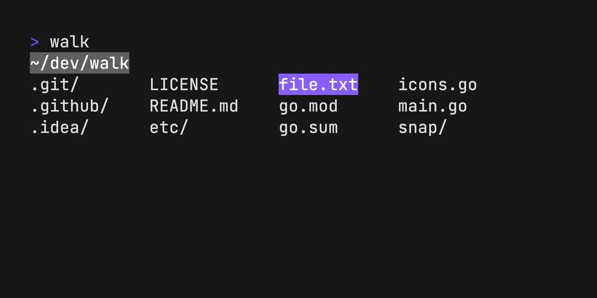 walk神器,walk软件简析