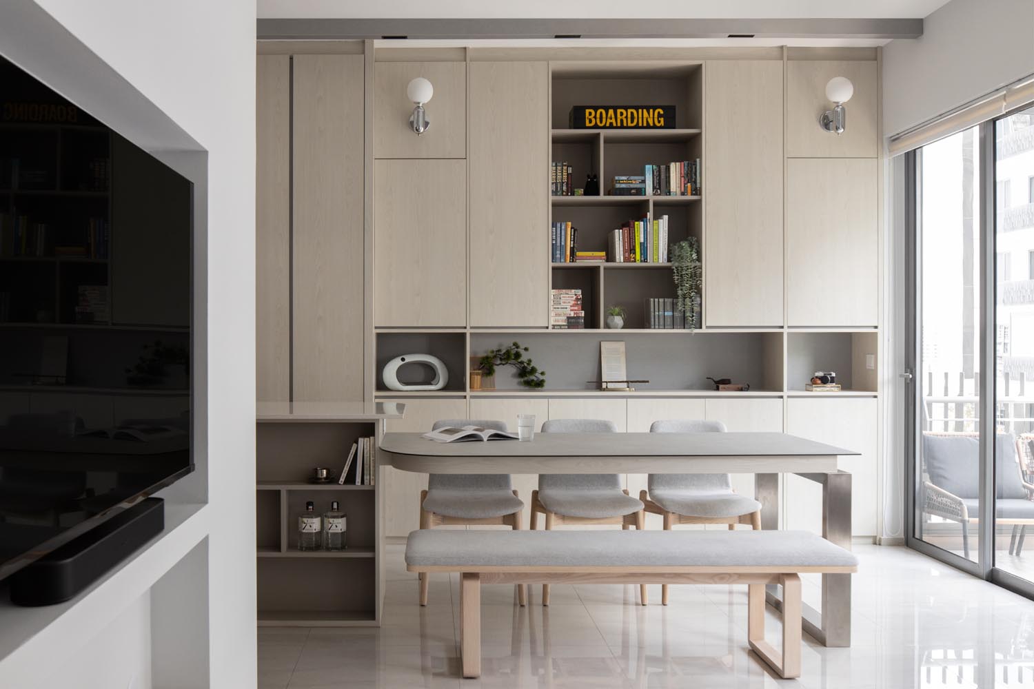 餐边柜如何设计比较省钱,餐厅太窄要不要装餐边柜