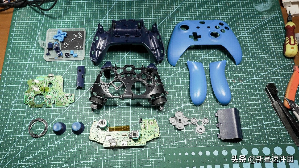 拆解xbox游戏机,xbox手柄拆修工具