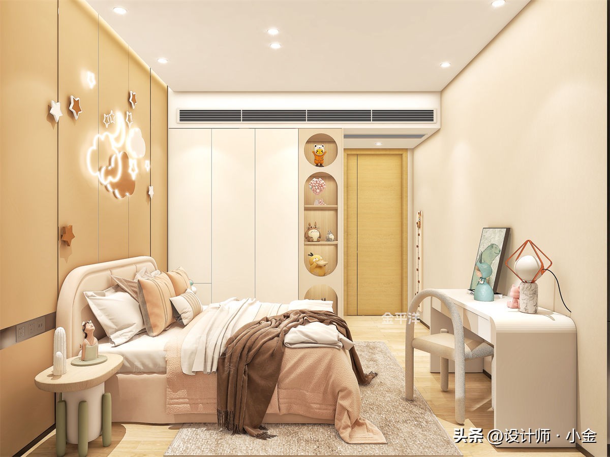 上下铺儿童房怎样更安全,超实用的儿童房装修攻略了解一下