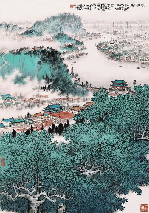画春天的山水画叫什么,山水画有几种春的画法