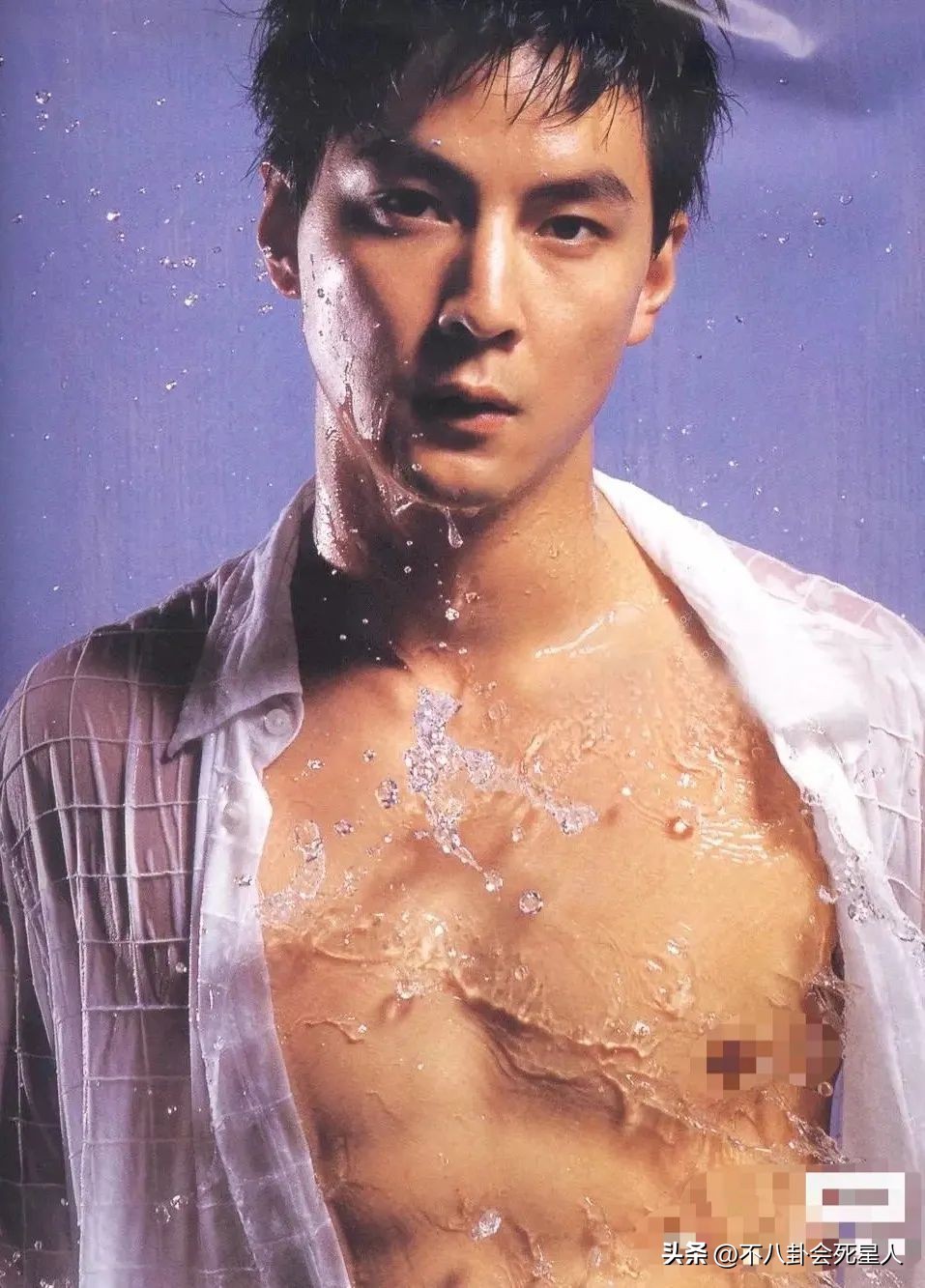 吴彦祖显老照片,吴彦祖皮肤松弛