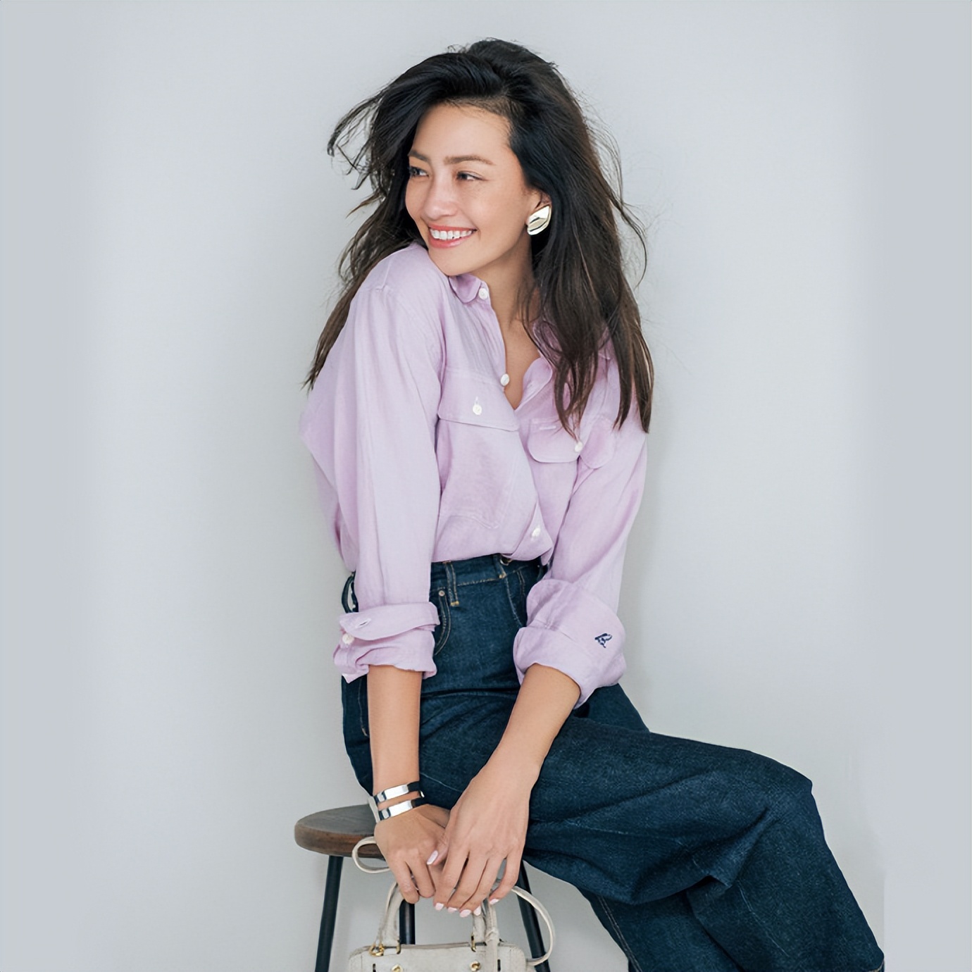 亚麻衬衫洋气显瘦时尚,2020春季休闲百搭亚麻衬衫