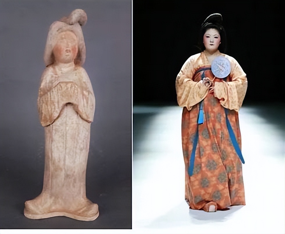 唐朝服饰融合现代服装的设计理念,中式美学唐朝服饰