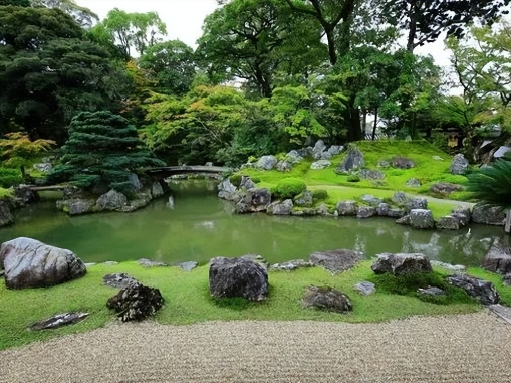 日本枯山水景观,日本枯山水中的树是什么树