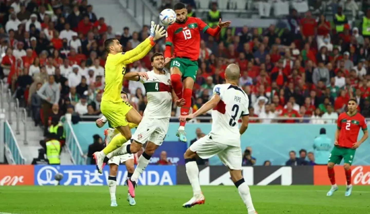 1：0摩洛哥爆冷击败葡萄牙晋4强踢出非洲新纪录