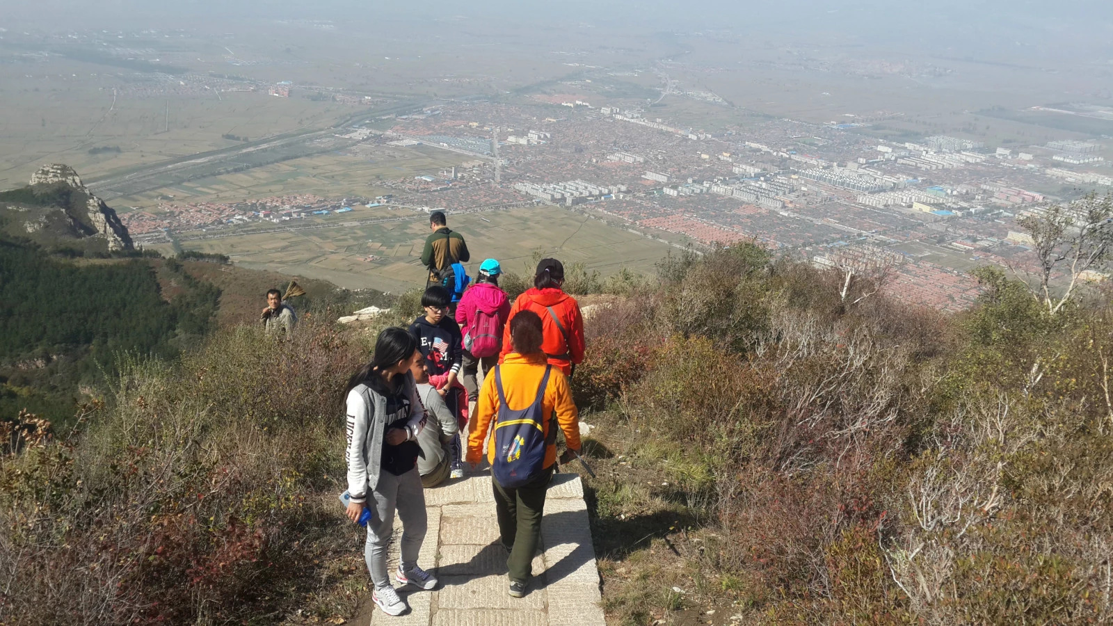 「金秋登山内晋冀」25:登恒山之快乐山行