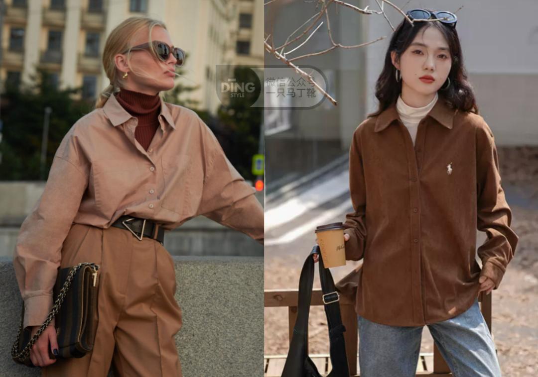 怎么穿都好看的穿衣公式！秋冬衬衫叠穿必看