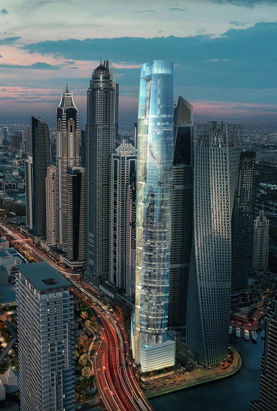 中铁迪拜,迪拜明年将建成全球最高酒店
