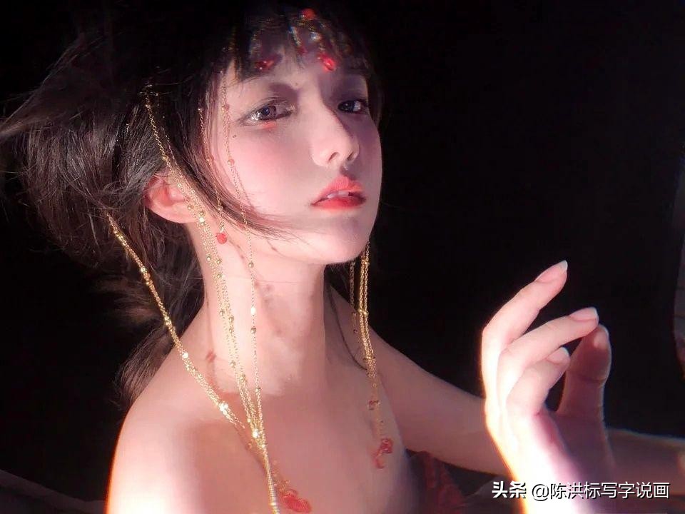 靳尚谊肖像画江山,靳尚谊女性画图片