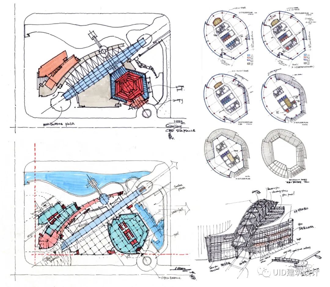 埃及旅游手绘,丹麦旅游手绘图