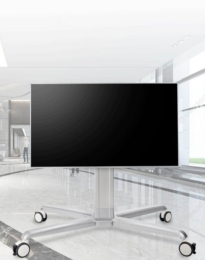 家里买落地推车电视支架实用吗,可移动电视支架怎么选尺寸