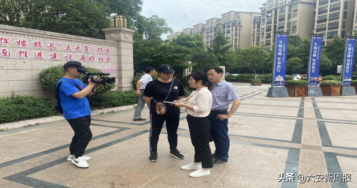 志愿红温暖居民心,一抹志愿红温暖居民心