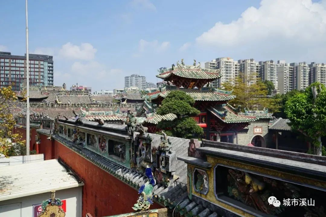 岭南印象园和祖庙,佛山祖庙全景