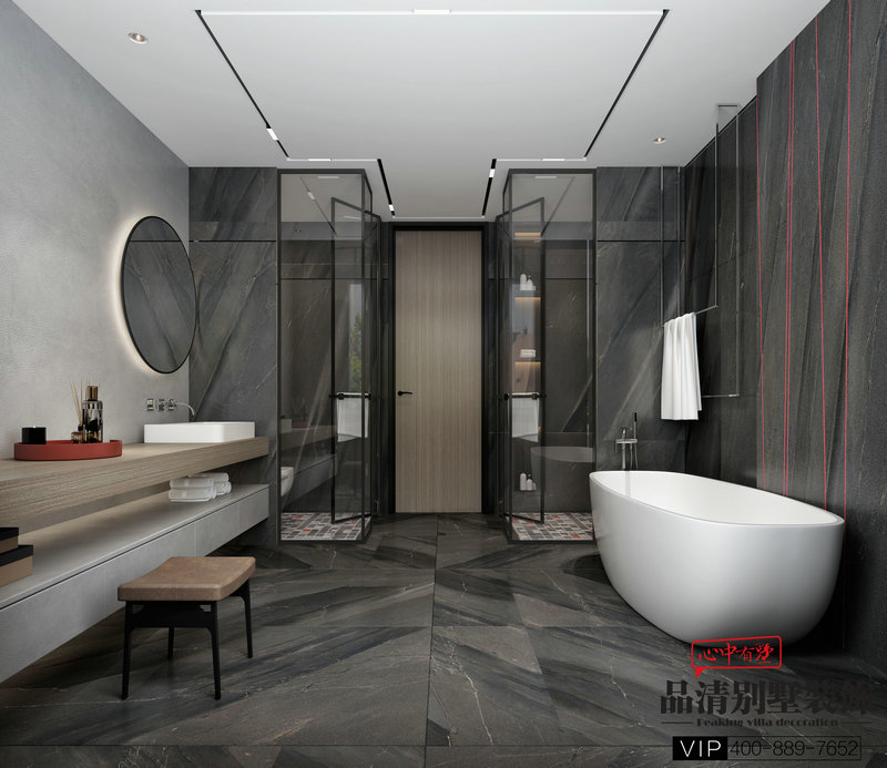 南通豪宅别墅装修实景,南通品清别墅