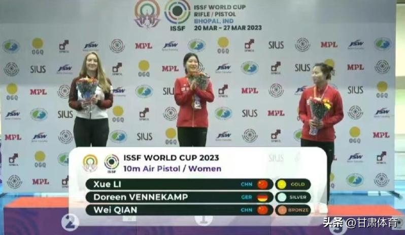 李雪获奖感言,李雪夺10米气手枪冠军