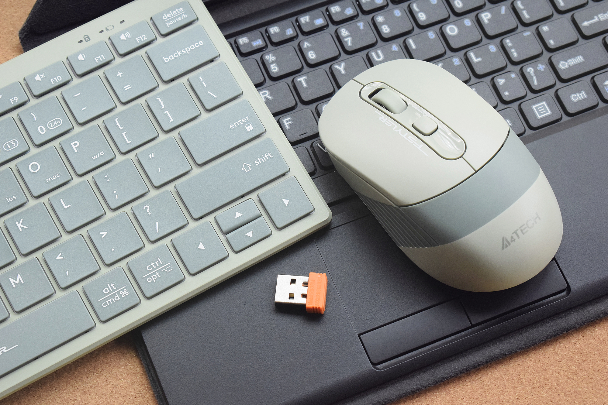 移动办公，我看行！双飞燕双模无线键鼠套装（FBX51C+FB10C）体验