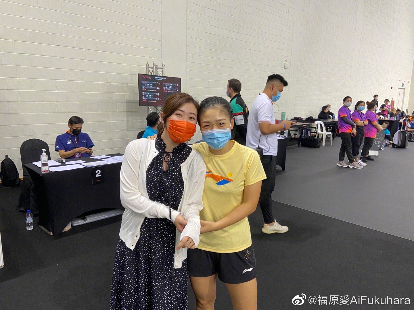 福原爱被问到尴尬的问题,日本人说福原爱中文