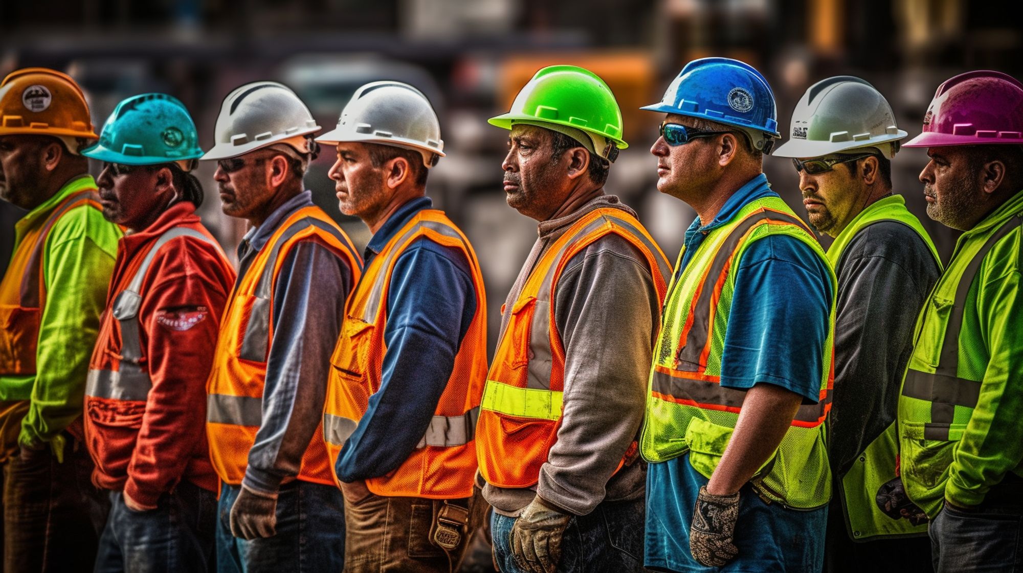 中建反光背心颜色规定,建筑工地信号工穿什么样反光背心