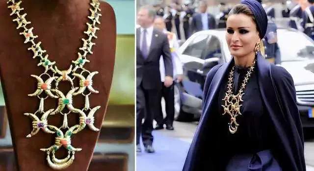 卡塔尔王太后的珠宝,卡塔尔太后有多少钱