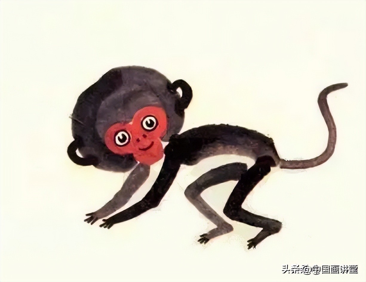 画猴小写意,写意猴图片大全