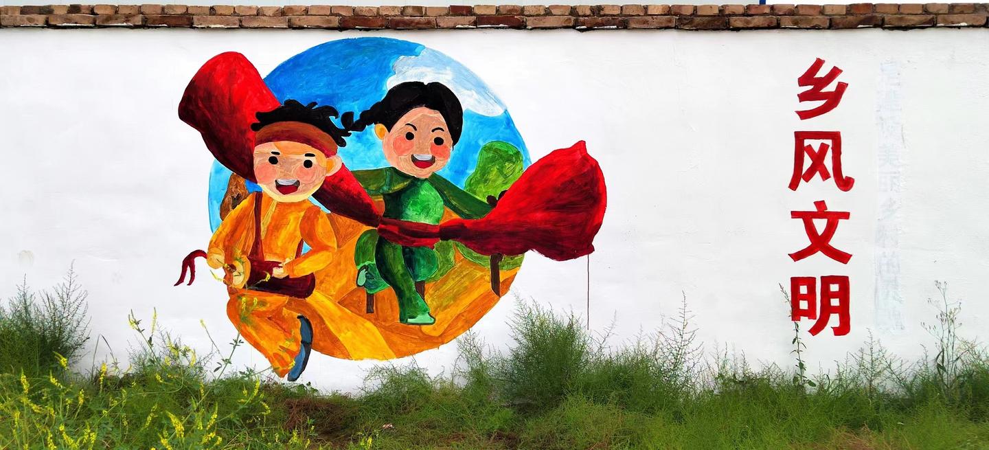 美丽乡村助推乡村振兴墙画,村级乡村振兴墙绘图