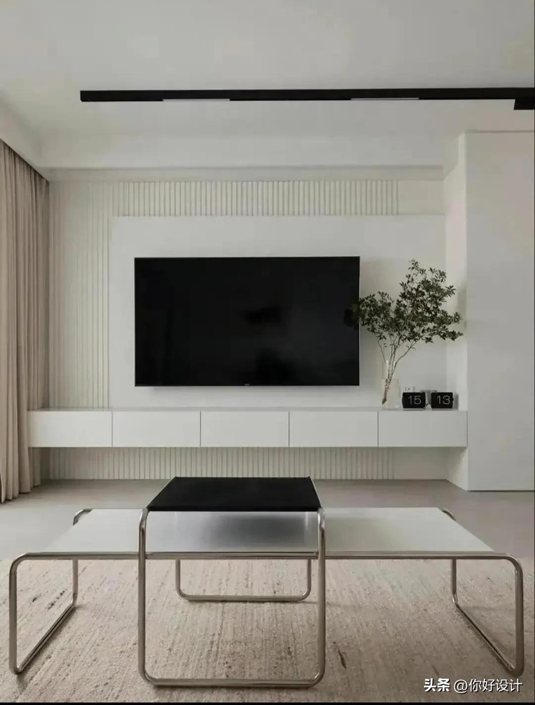 三十款电视背景墙设计,三十平大客厅电视背景墙