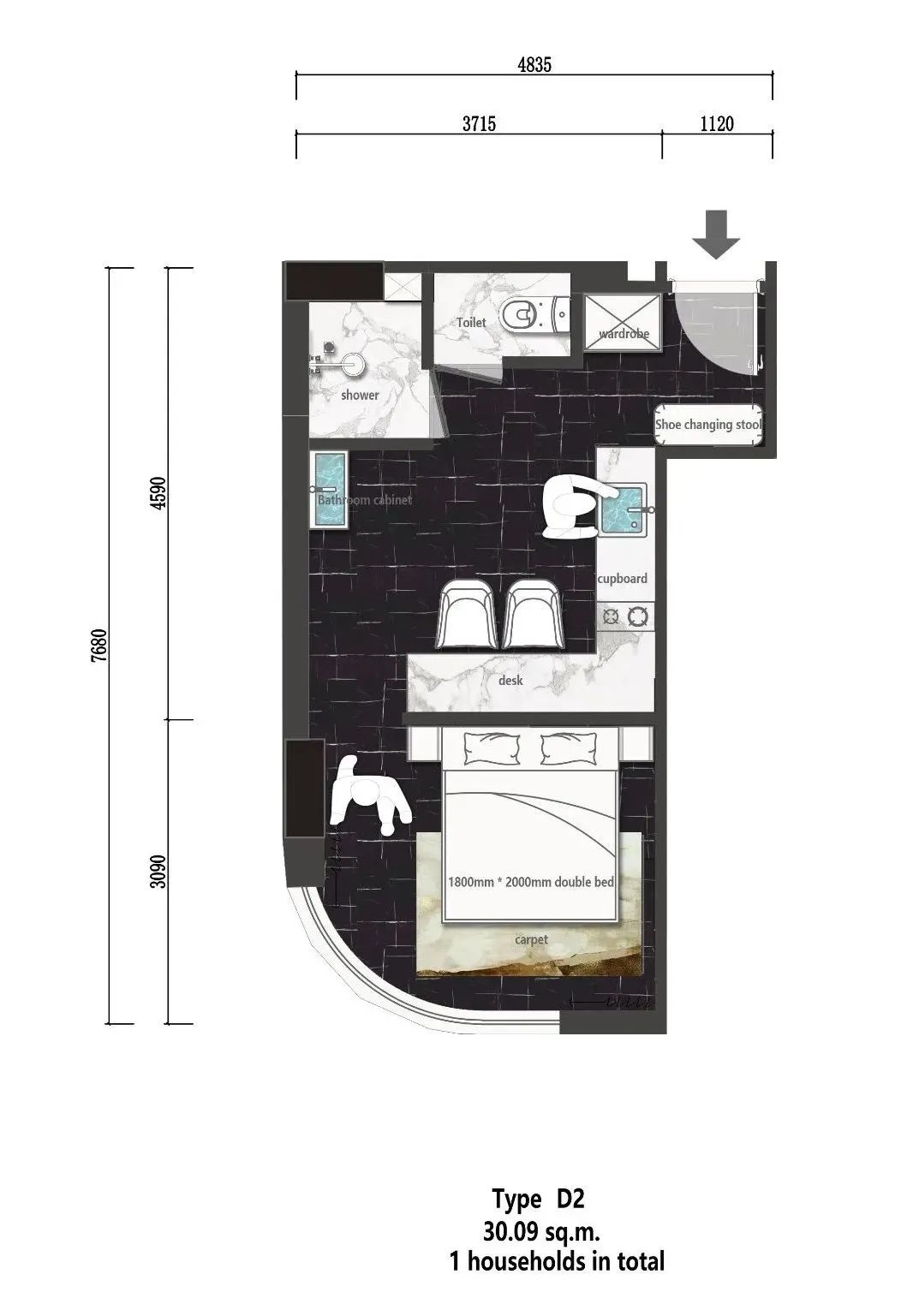 普吉岛史上最强项目——U2Pro总价64万起，包租7%年收益还回购